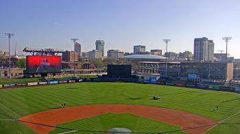 Weather camera view of Riverfront Stadium.