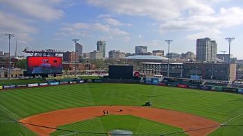 Weather camera view of Riverfront Stadium.