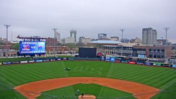 Weather camera view of Riverfront Stadium.
