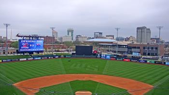 Weather camera view of Riverfront Stadium.
