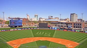Weather camera view of Riverfront Stadium.