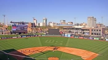 Weather camera view of Riverfront Stadium.