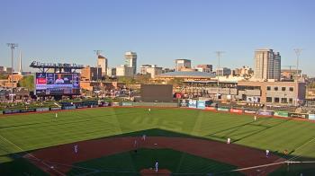 Weather camera view of Riverfront Stadium.
