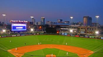 Weather camera view of Riverfront Stadium.