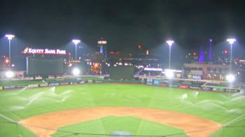 Weather camera view of Riverfront Stadium.