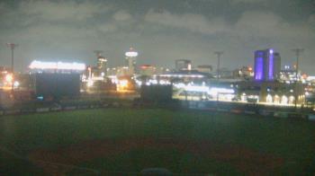 Weather camera view of Riverfront Stadium.