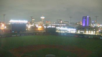 Weather camera view of Riverfront Stadium.