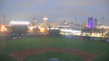 Weather camera view of Riverfront Stadium.