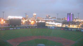 Weather camera view of Riverfront Stadium.