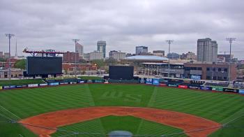Weather camera view of Riverfront Stadium.