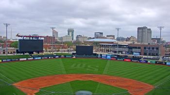 Weather camera view of Riverfront Stadium.