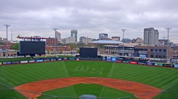 Weather camera view of Riverfront Stadium.