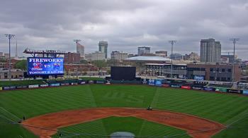 Weather camera view of Riverfront Stadium.