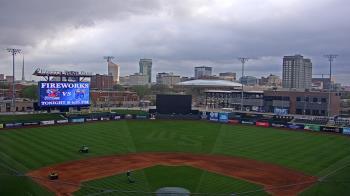 Weather camera view of Riverfront Stadium.