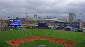 Weather camera view of Riverfront Stadium.