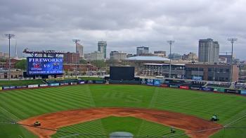Weather camera view of Riverfront Stadium.