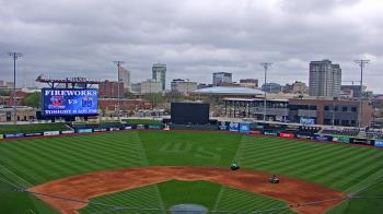 Weather camera view of Riverfront Stadium.
