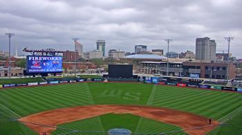 Weather camera view of Riverfront Stadium.