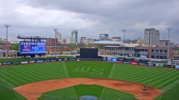 Weather camera view of Riverfront Stadium.