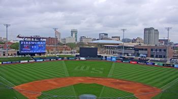 Weather camera view of Riverfront Stadium.