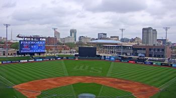 Weather camera view of Riverfront Stadium.