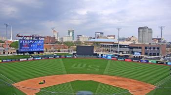 Weather camera view of Riverfront Stadium.
