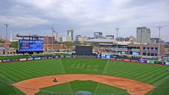 Weather camera view of Riverfront Stadium.