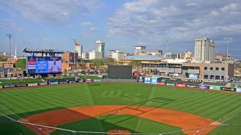 Weather camera view of Riverfront Stadium.