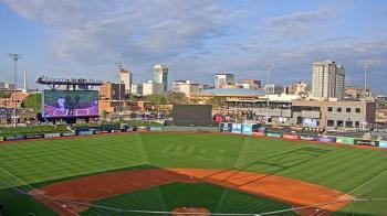 Weather camera view of Riverfront Stadium.