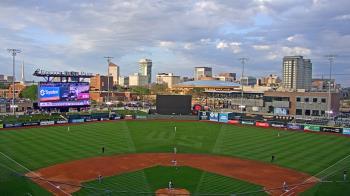 Weather camera view of Riverfront Stadium.
