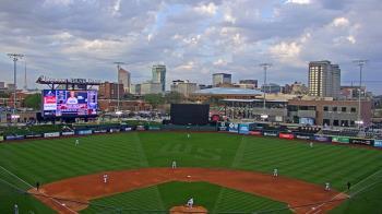 Weather camera view of Riverfront Stadium.