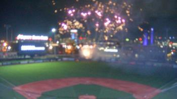 Weather camera view of Riverfront Stadium.