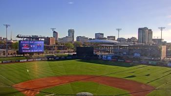 Weather camera view of Riverfront Stadium.