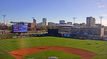 Weather camera view of Riverfront Stadium.