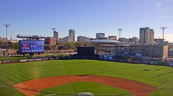 Weather camera view of Riverfront Stadium.