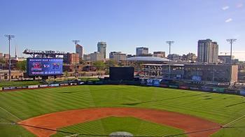 Weather camera view of Riverfront Stadium.