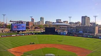 Weather camera view of Riverfront Stadium.