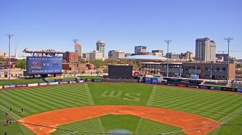 Weather camera view of Riverfront Stadium.