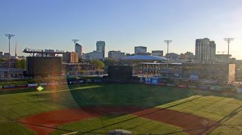 Weather camera view of Riverfront Stadium.