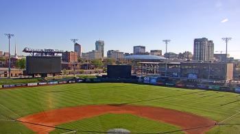 Weather camera view of Riverfront Stadium.
