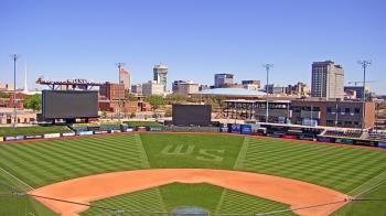 Weather camera view of Riverfront Stadium.