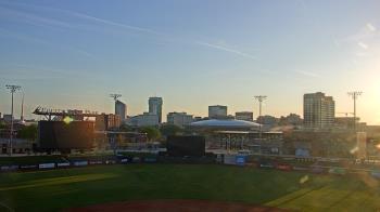 Weather camera view of Riverfront Stadium.