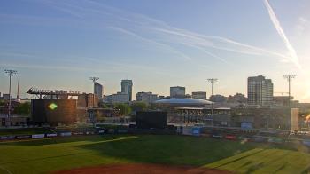 Weather camera view of Riverfront Stadium.