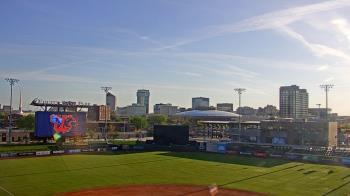 Weather camera view of Riverfront Stadium.