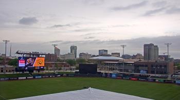 Weather camera view of Riverfront Stadium.