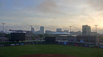 Weather camera view of Riverfront Stadium.