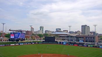 Weather camera view of Riverfront Stadium.