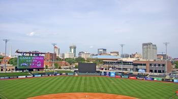 Weather camera view of Riverfront Stadium.