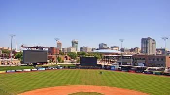 Weather camera view of Riverfront Stadium.