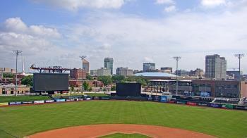 Weather camera view of Riverfront Stadium.